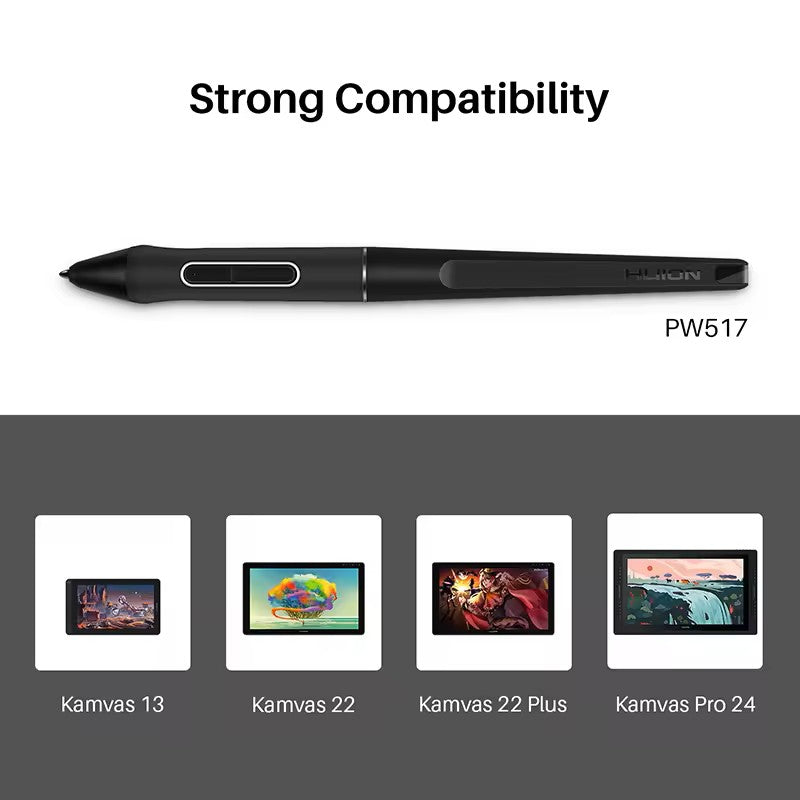 Digital Pen PW517 for Kamvas13 22 12  GS1562/ GS1161  GS1331 GT2202 Dropship
