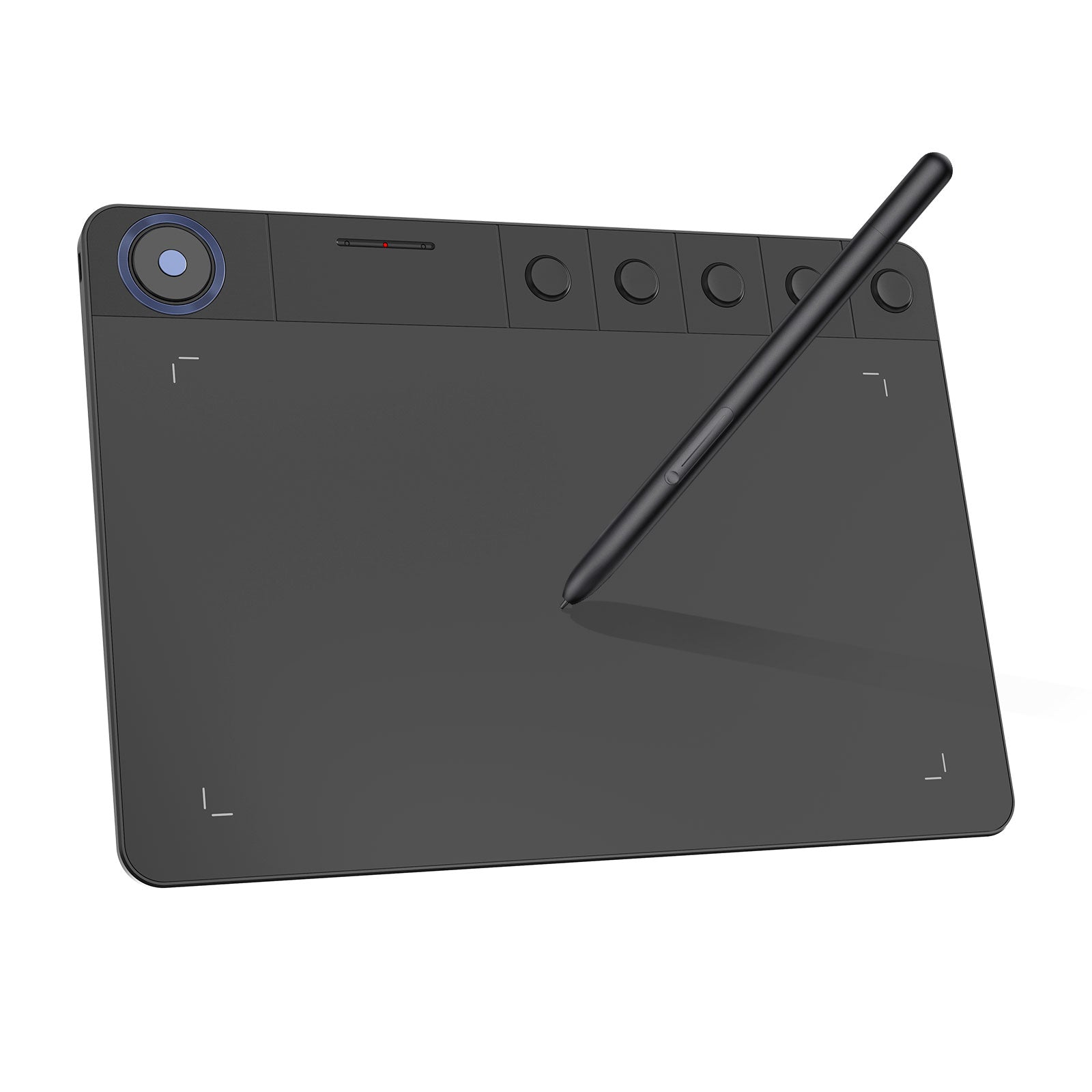 HavaPen YZ960 Graphic Tablet comes with 5 customizable shortcut keys and is compatible with Windows/Mac/Android, Photoshop/SAI/Clip Studio. Suitable for all.